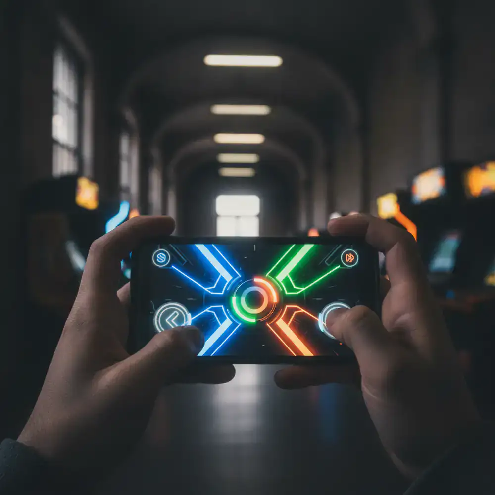 Pruebas de latencia táctil en smartphone